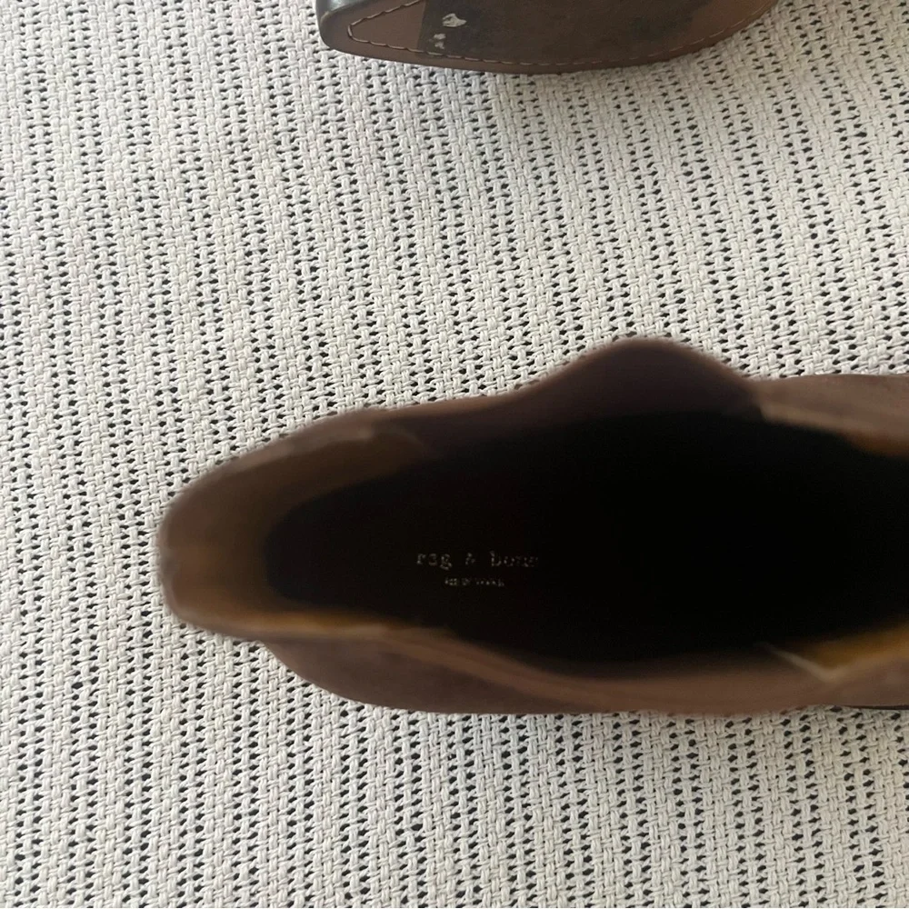 Rag & Bone Brown Suede Booties